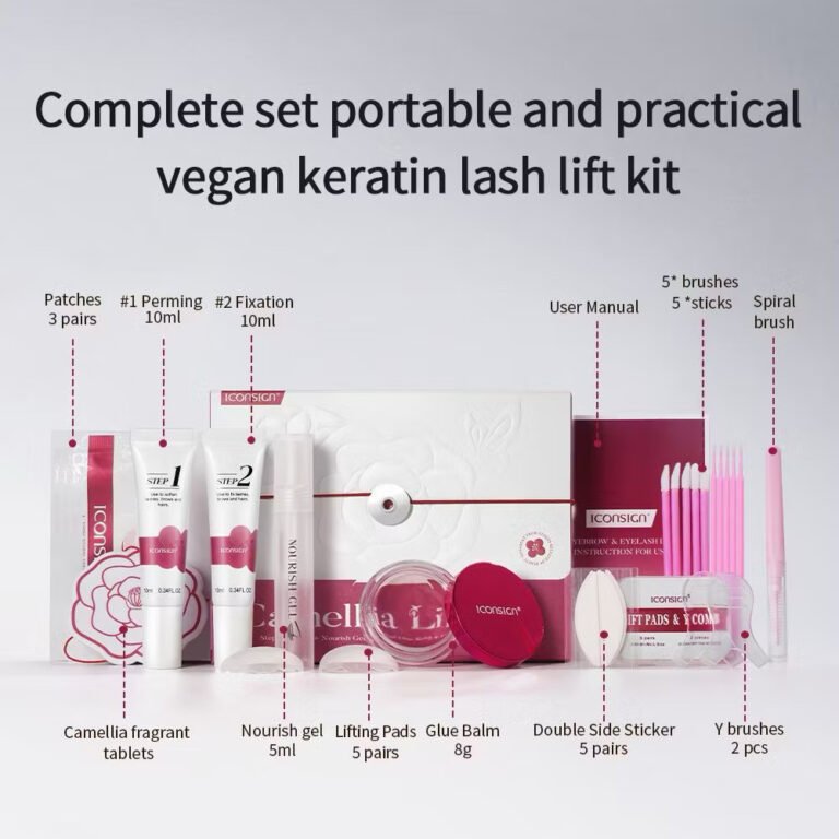 Camellia Vegan Lash Lift Kit & Brow Lamination Triple Vegetarian Keratin