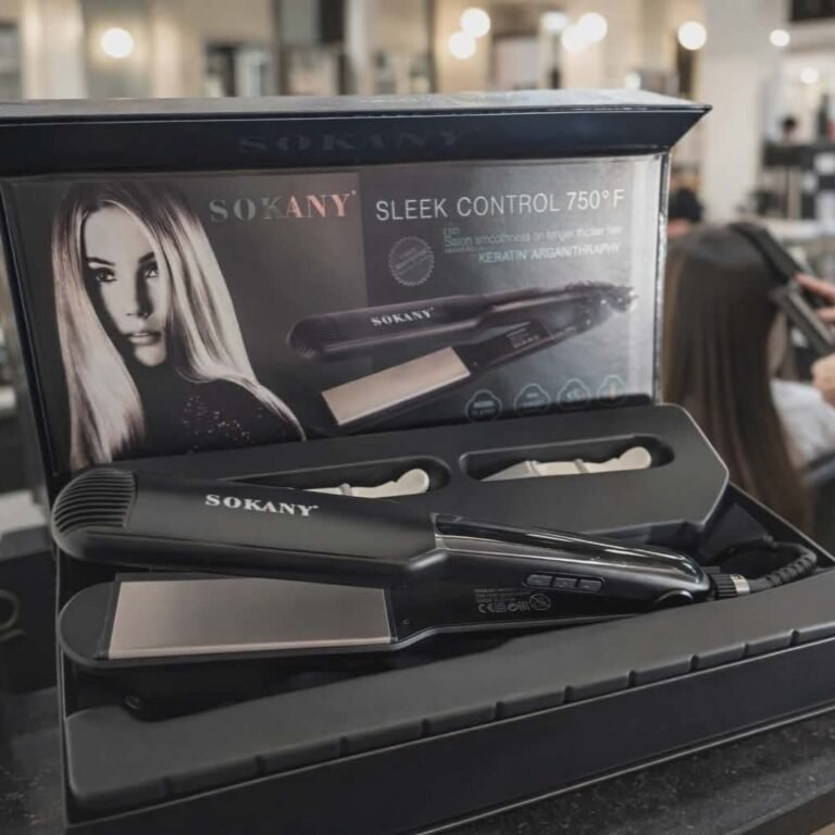 SOKANY Hair Straightener with maximum heat up to 750F Salon quality Salon Quality