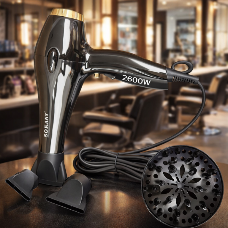 SOKANY Professional Hair Blower Heavy Duty 2600 Power Watts Salon Quality